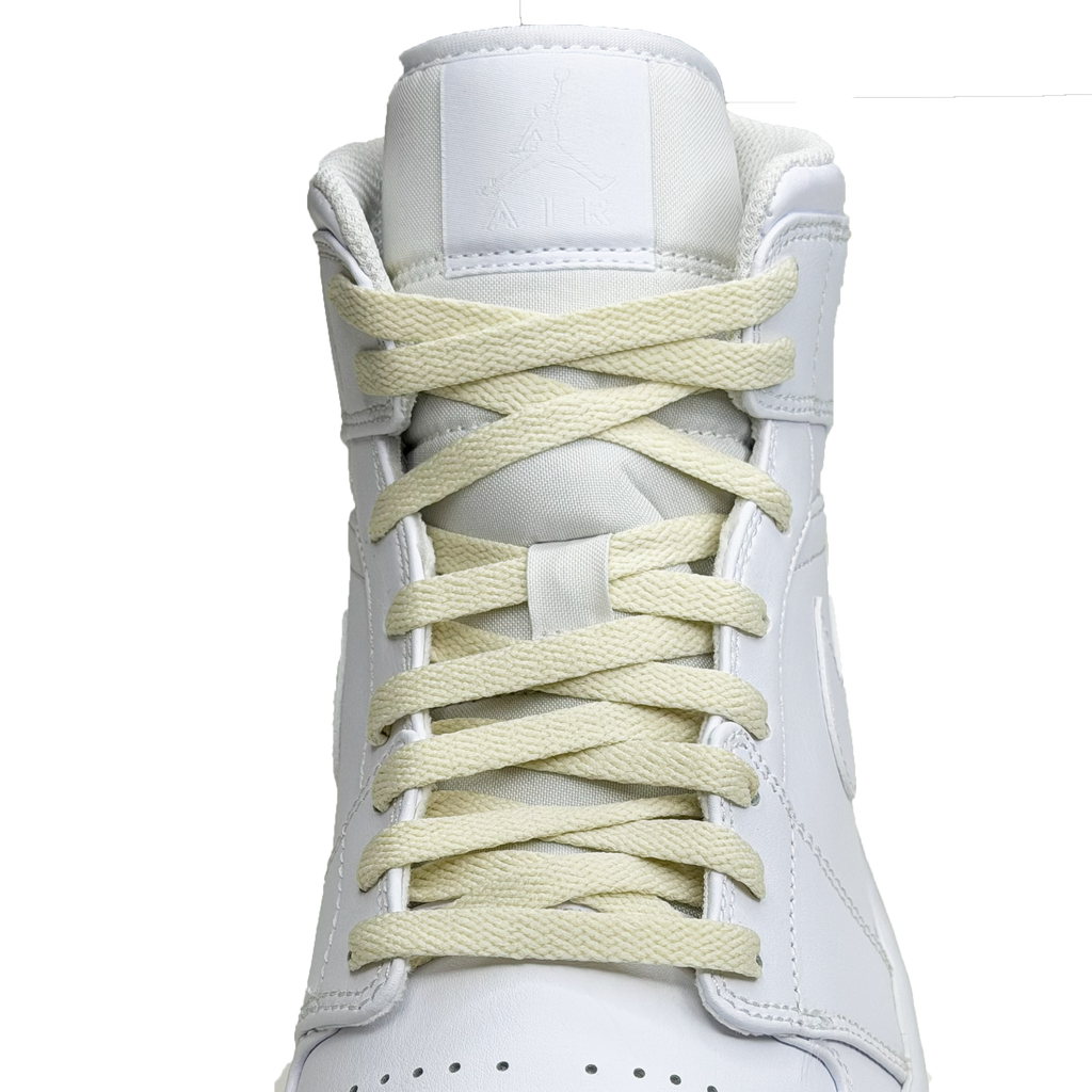 jordan 1 with cream laces