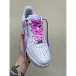 SneakerScience Ombre Gradient Flat Laces - Purple/Pink
