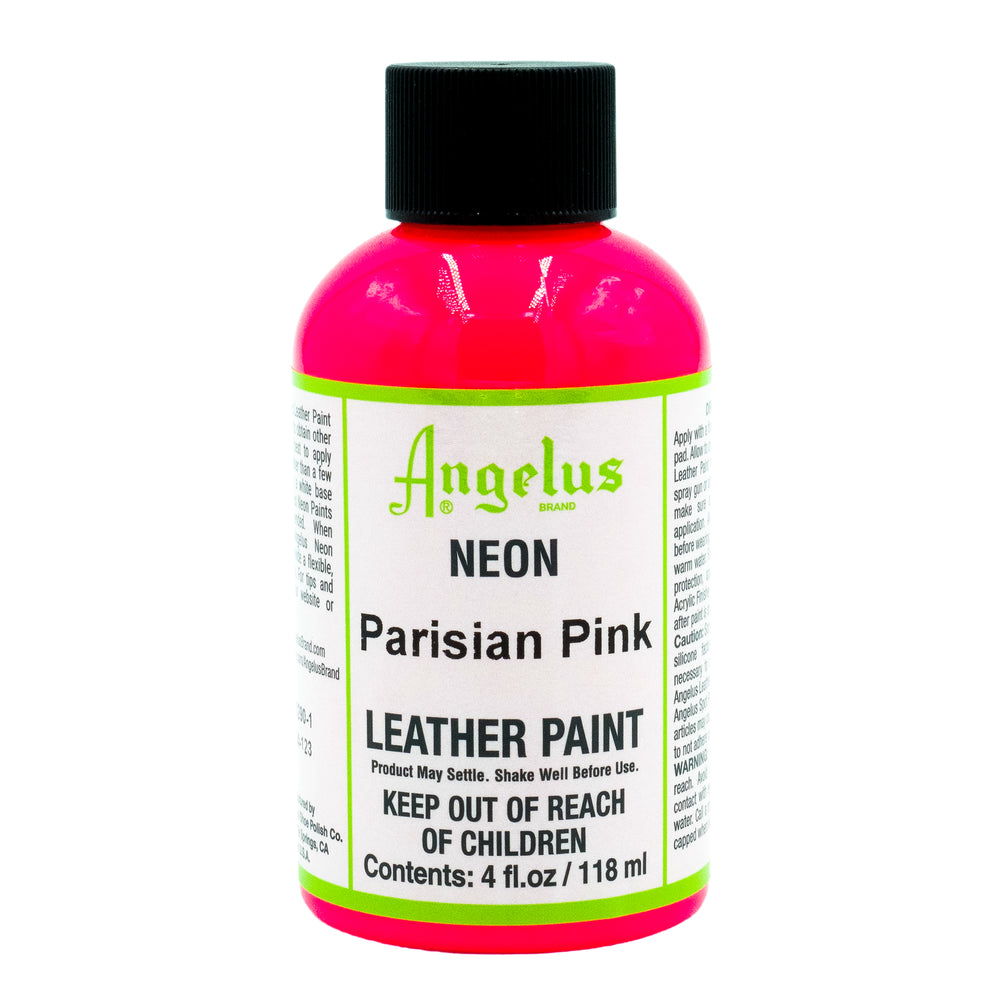 Angelus Acrylic Leather Paint - Neon Parisian Pink
