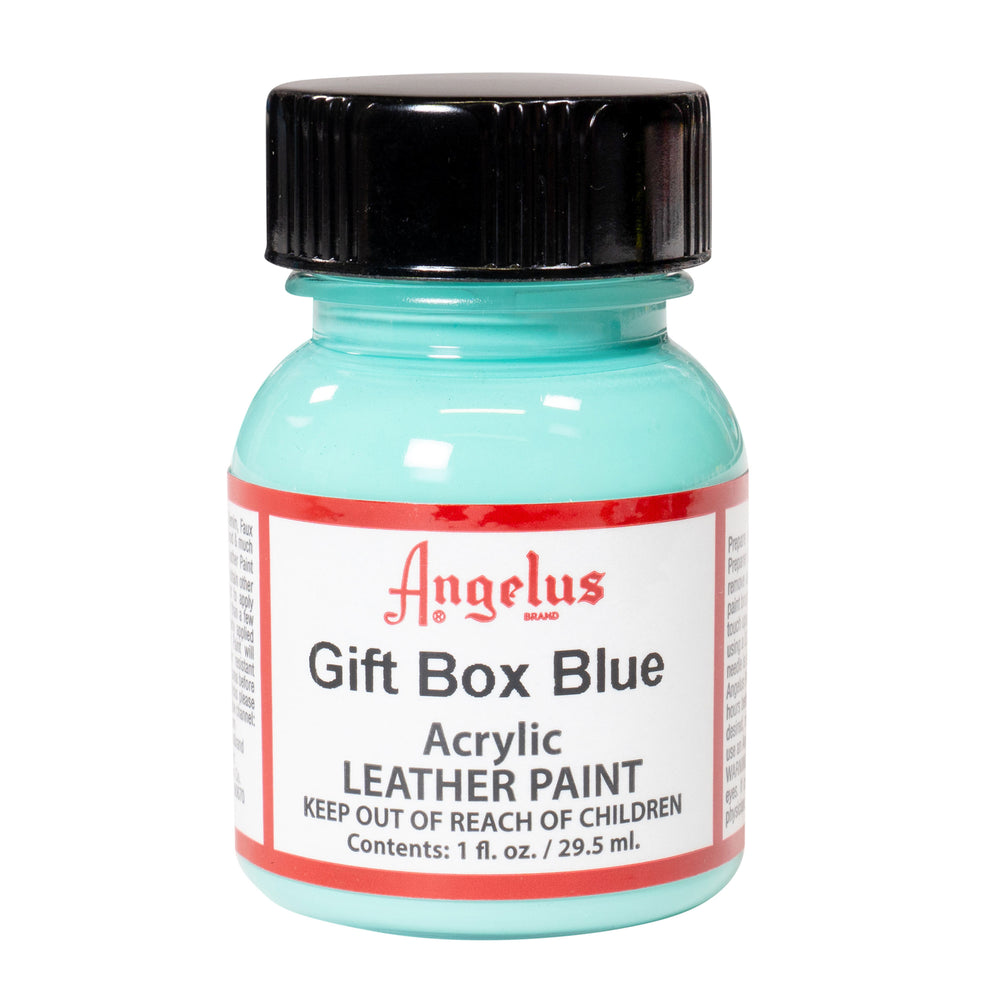 Angelus Acrylic Leather Paint - Gift Box Blue