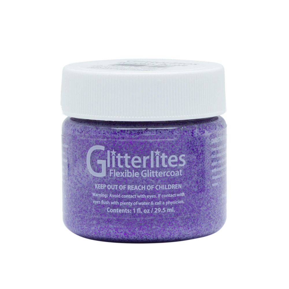 Angelus Glitterlites Paint - Princess Purple