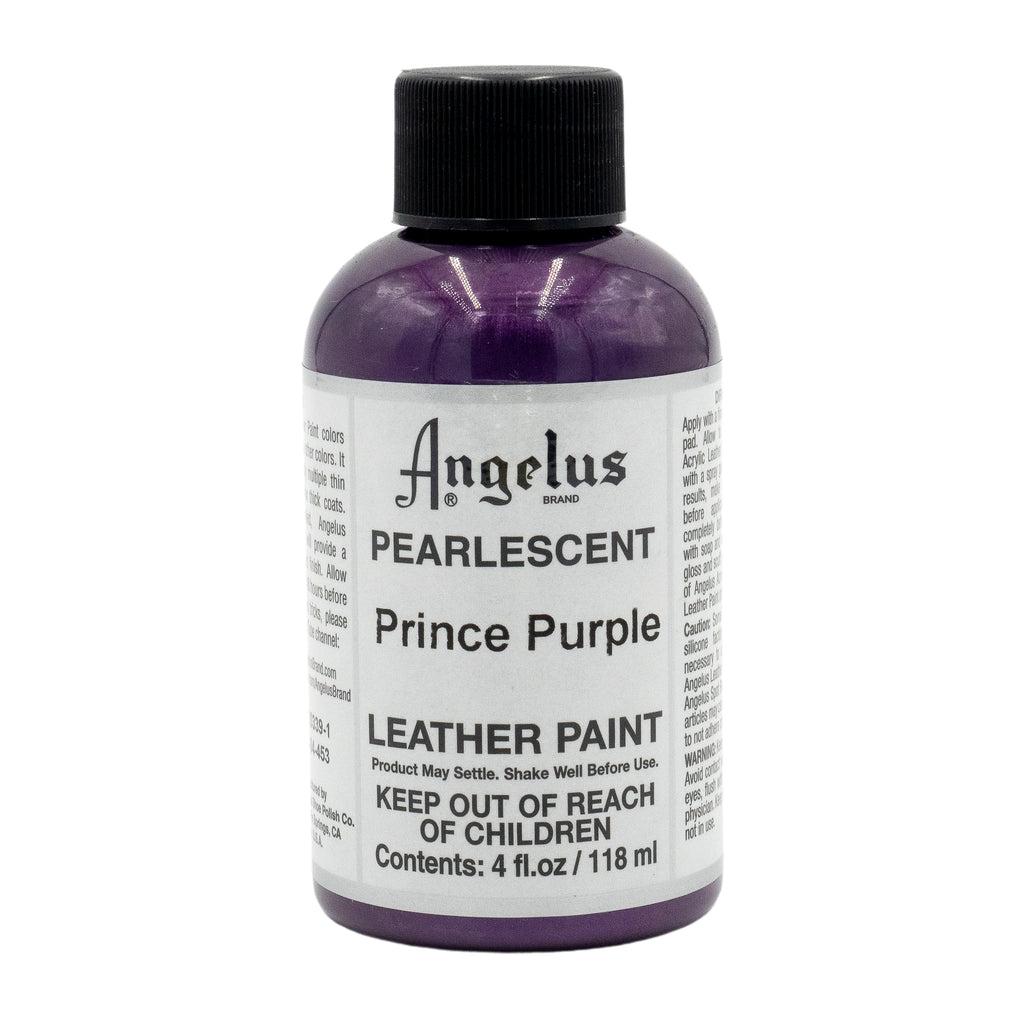 Angelus Acrylic Leather Paint Pearlescent Prince Purple Sneaker Science