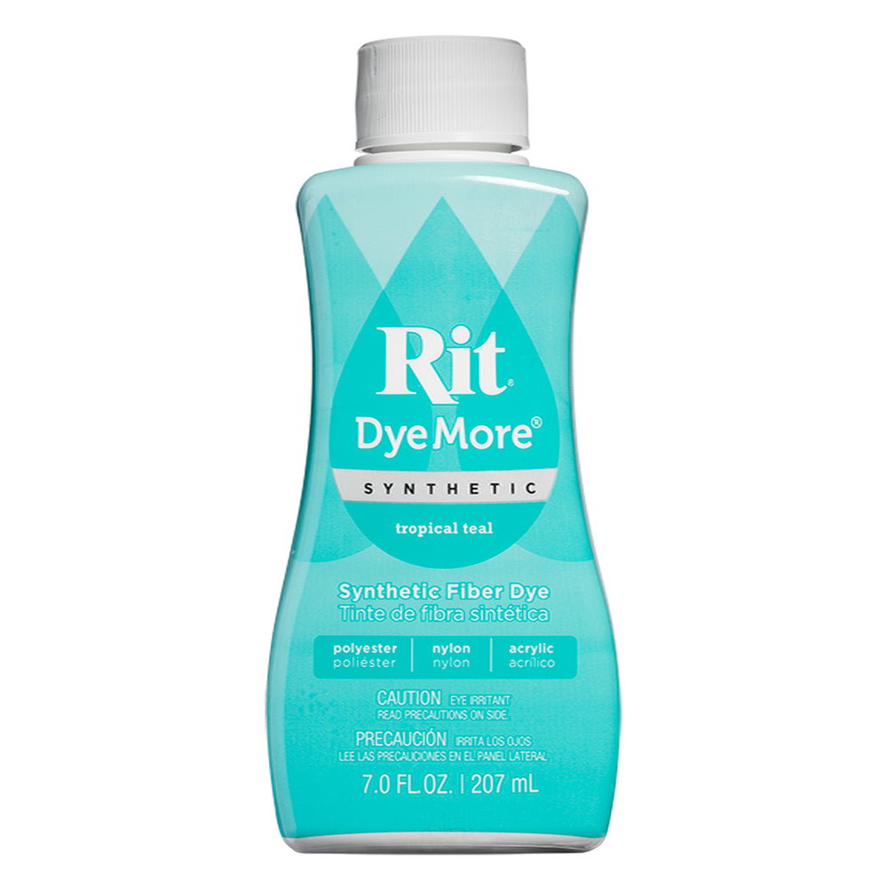 Rit DyeMore Synthetic Liquid Dye - Tropical Teal