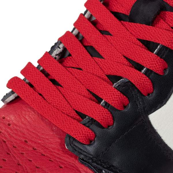 Tie Jordan Mid Laces Lace Lab Jordan Replacement Shoe Laces (Red