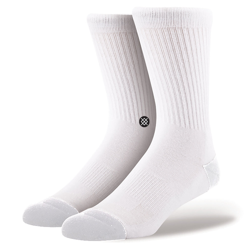 Stance - Icon Crew Socks - White (3 Pack)