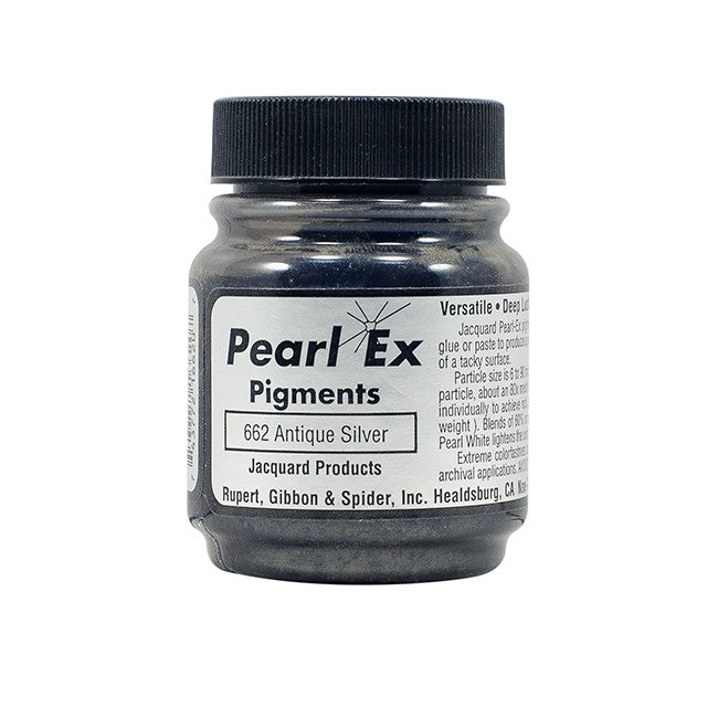 Jacquard Pearl Ex Pigments - Antique Silver