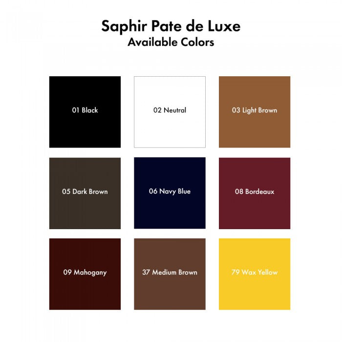 Saphir Pate de Luxe Wax Yellow Sneaker Science