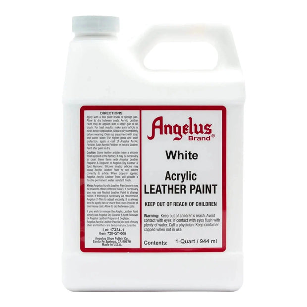 Angelus Acrylic Leather Paints (Standard) - Quart