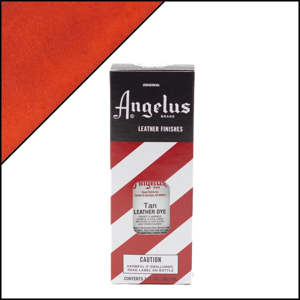Angelus Leather Dye - Tan (STAINED LABEL)