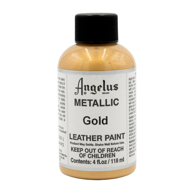 Angelus Acrylic Leather Paints (Metallic & Pearlescent) - 4oz