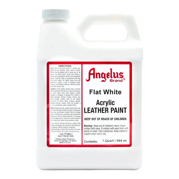 Angelus Acrylic Leather Paints (Standard) - Quart