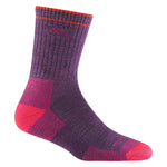 Darn Tough - Women's Hiker Micro Crew Midweight Hiking Socks (Plum Heather)