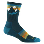 Darn Tough - Men's Sunset Ridge Micro Crew Lightweight Hiking Socks (Bottle)