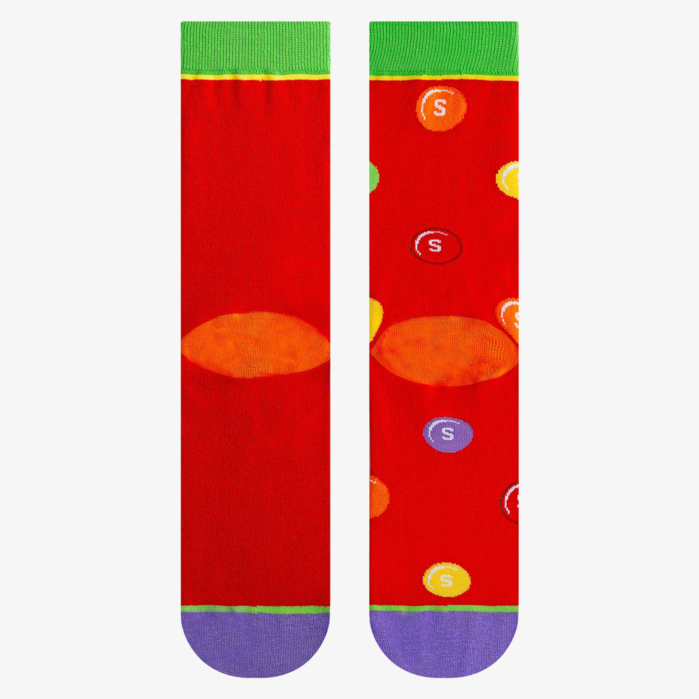 ODD SOX - Skittles Split Mix Match Socks