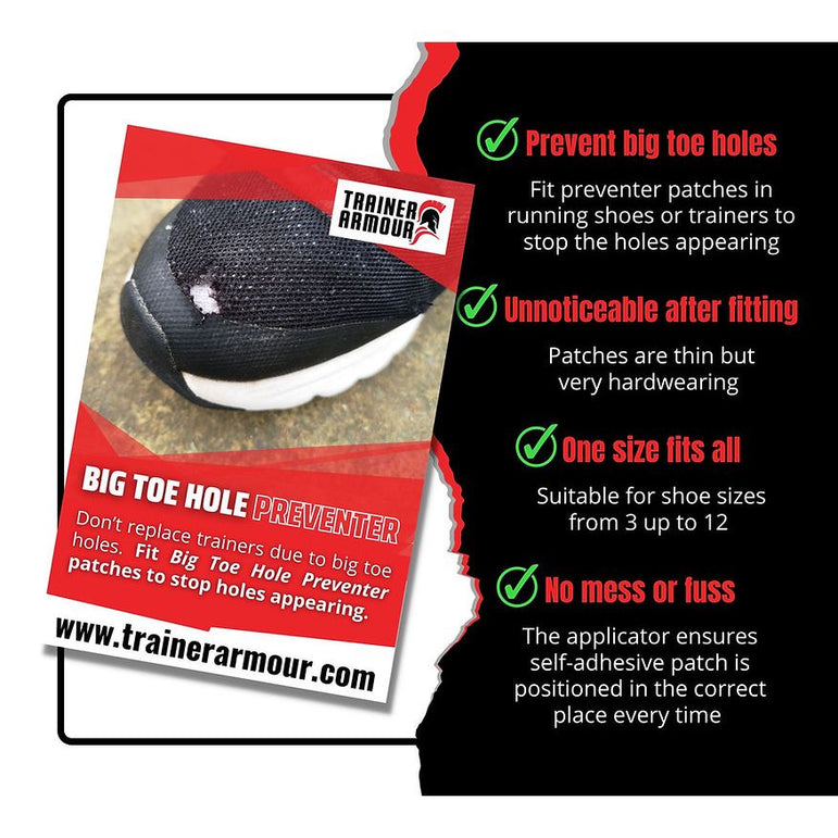 Trainer Armour Big Toe Hole Preventer