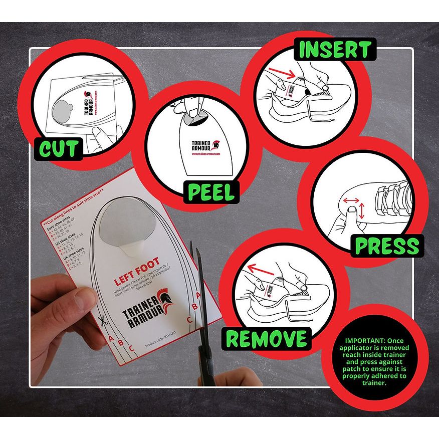 Trainer Armour Big Toe Hole Preventer