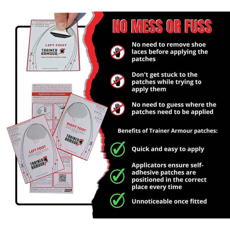 Trainer Armour Big Toe Hole Preventer