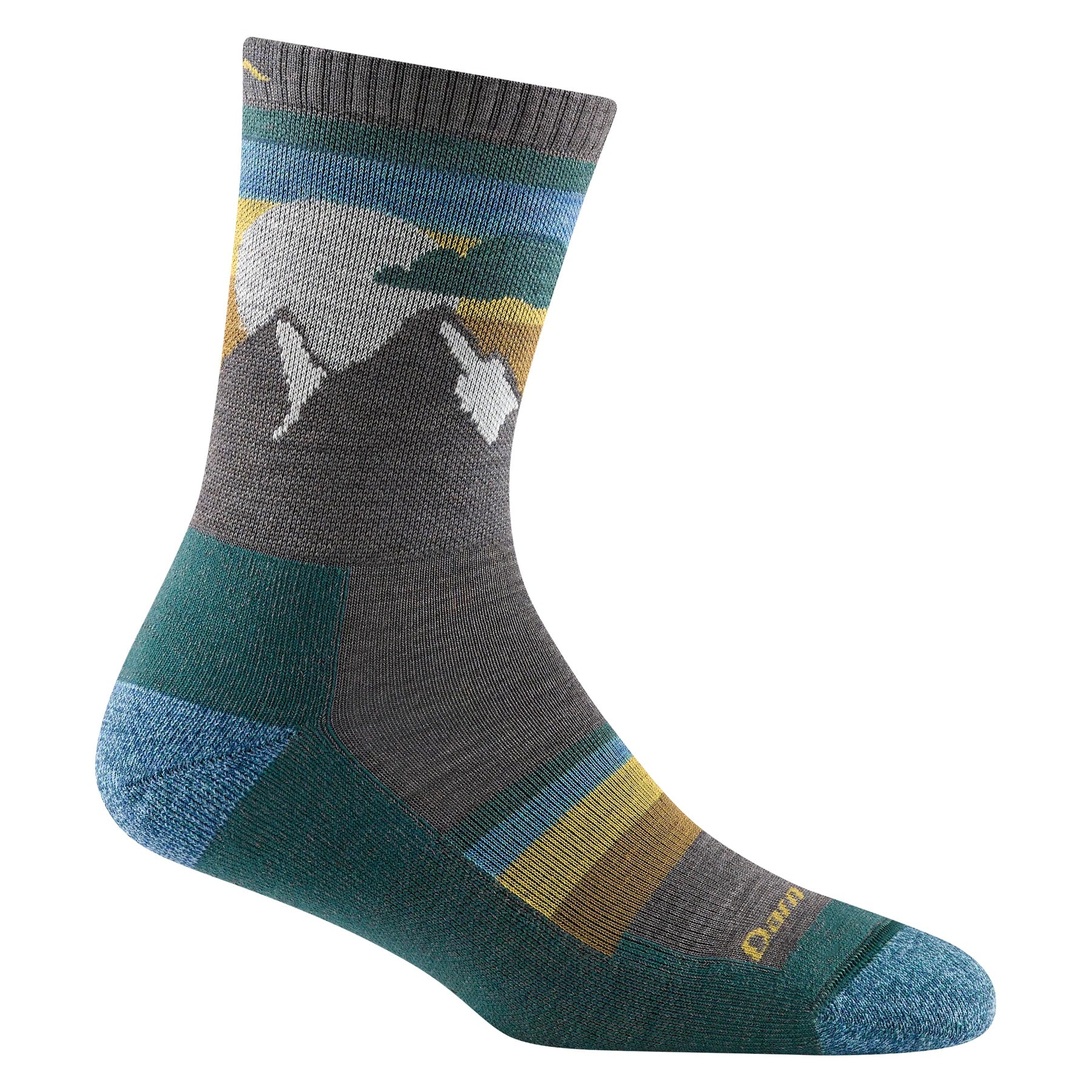 Darn Tough - Women's Sunset Ledge Micro Crew Lightweight Hiking Socks (Taupe)