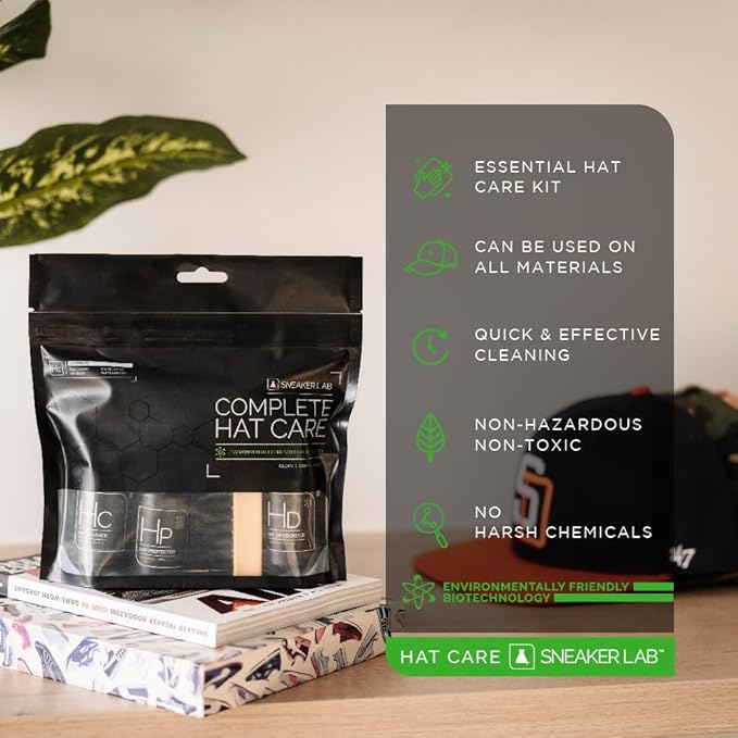 Sneaker Lab Complete Hat Care Kit – Sneaker Science
