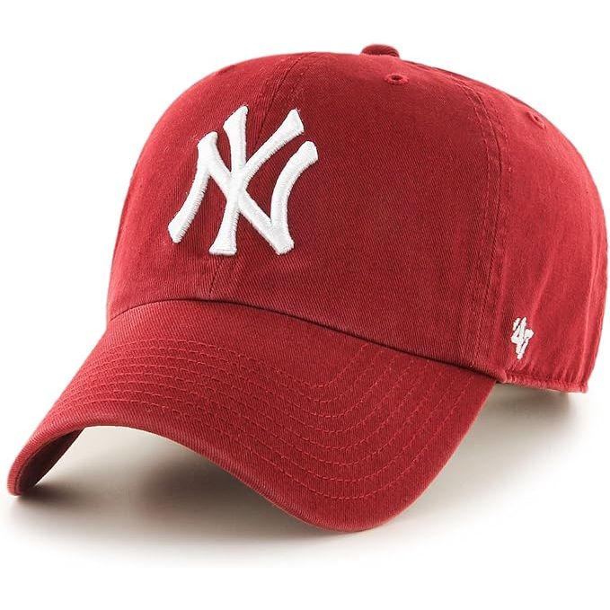 '47 Brand Clean Up New York Yankees Cap - Razor Red