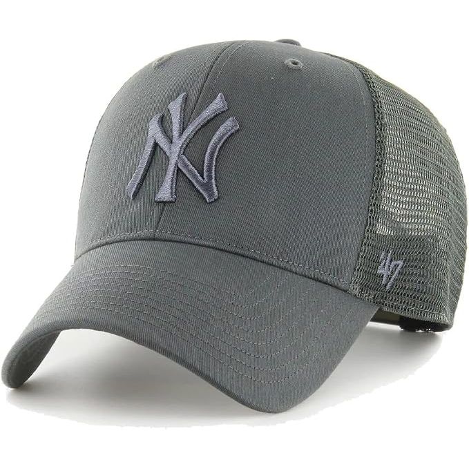 '47 Brand Branson New York Yankees Mesh Cap - Charcoal Grey
