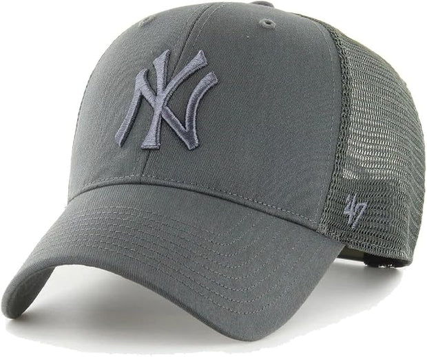 '47 Brand Branson New York Yankees Mesh Cap - Charcoal Grey