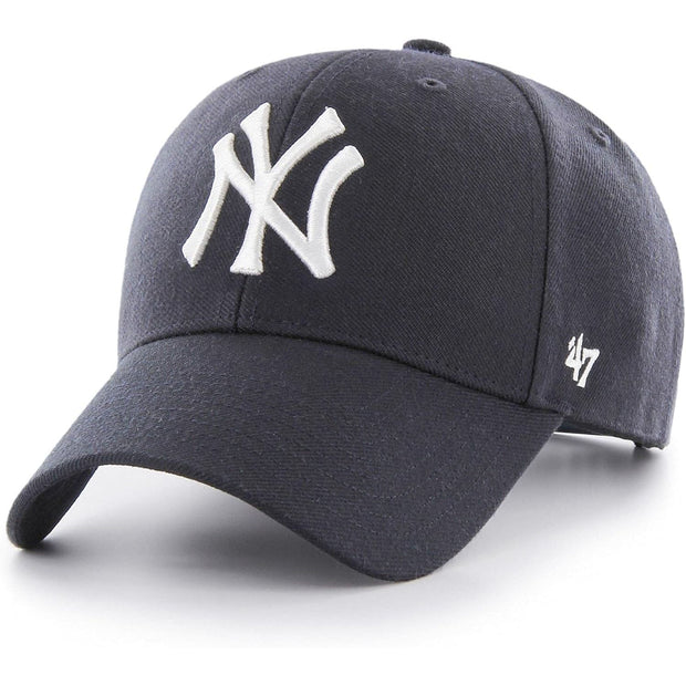 '47 Brand MVP Snapback New York Yankees Cap - Navy / White