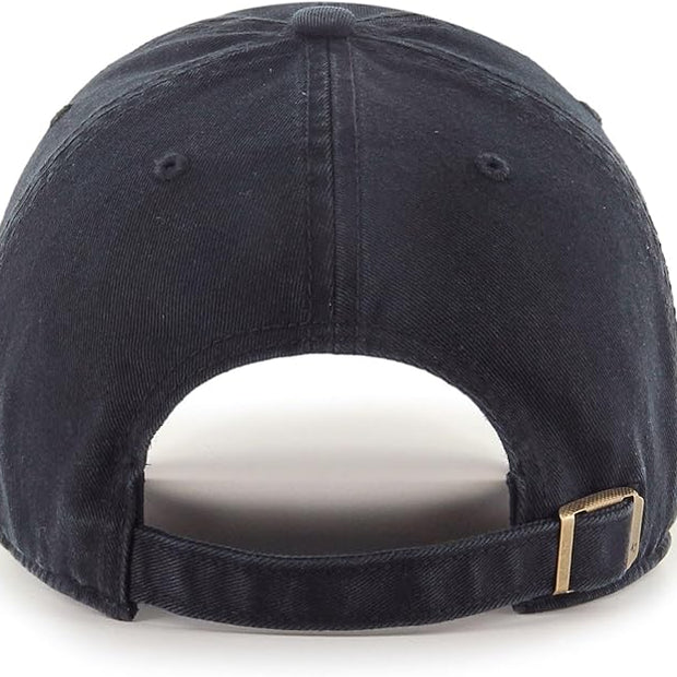 '47 Brand Clean Up Los Angeles LA Dodgers Cap - Black / Black