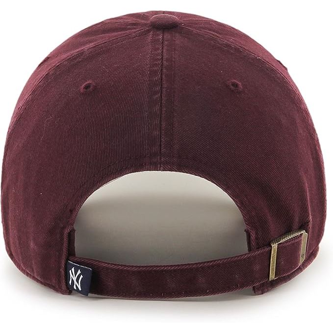 '47 Brand Clean Up New York Yankees Cap - Dark Maroon