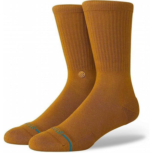 Stance - Icon Crew Socks (Gold Canvas)