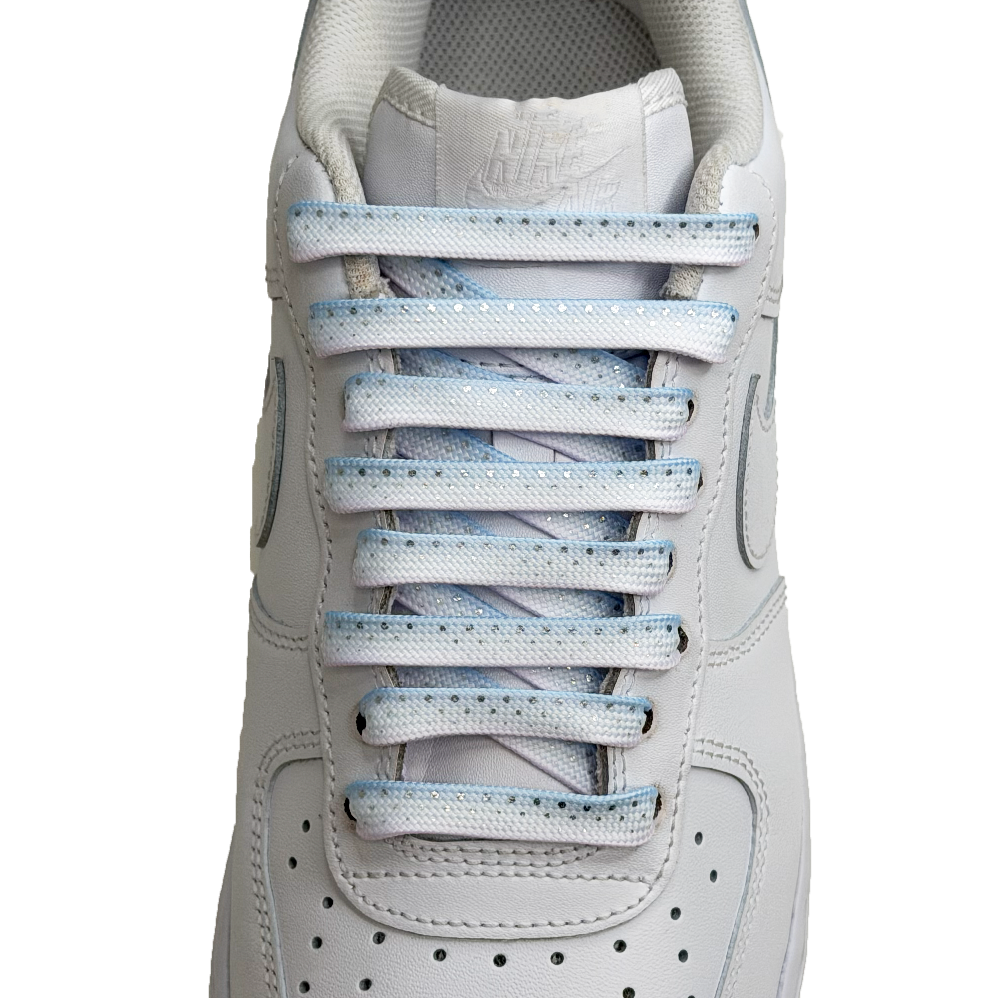 SneakerScience Sparkle Print Flat Laces