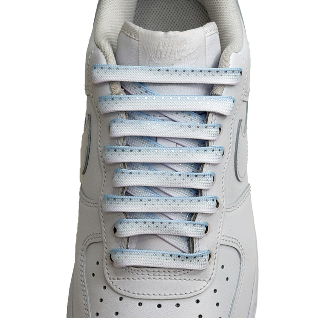 SneakerScience Sparkle Print Flat Laces