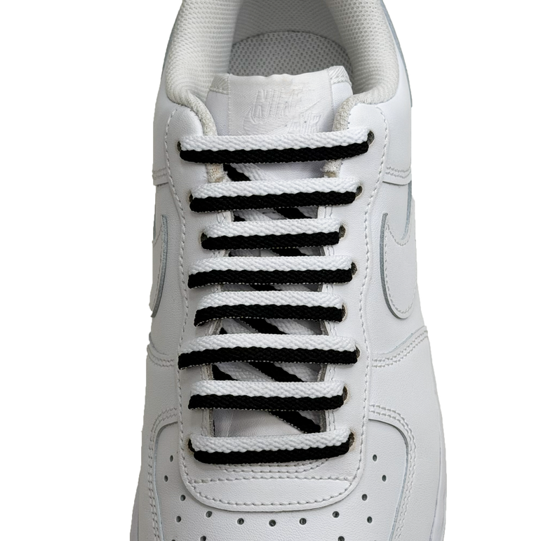 SneakerScience Splice Two Tone Flat Shoelaces