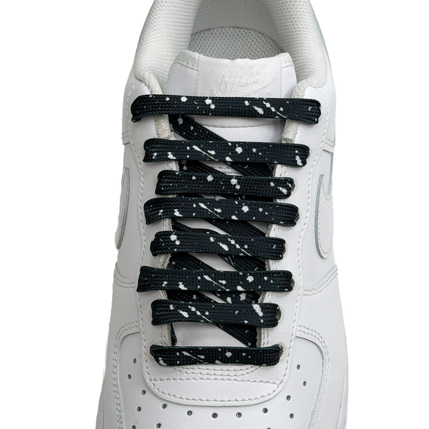 SneakerScience Splashed Flat Laces