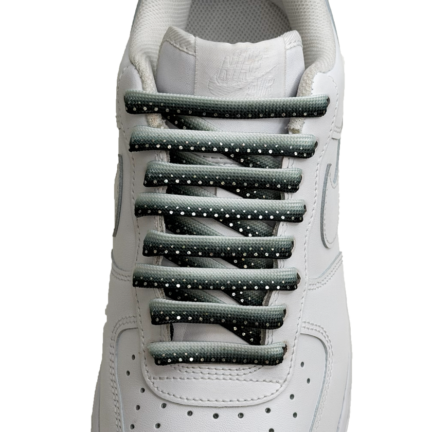 SneakerScience Sparkle Print Flat Laces