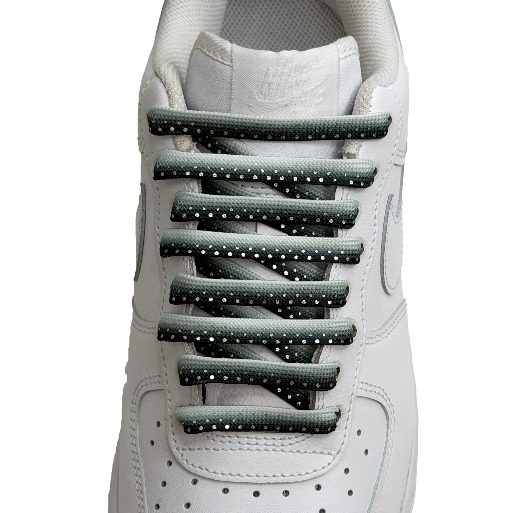 SneakerScience Sparkle Print Flat Laces