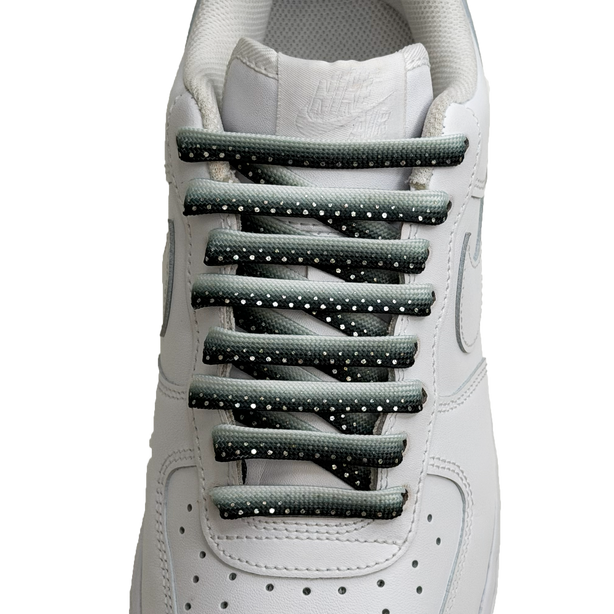 SneakerScience Sparkle Print Flat Laces