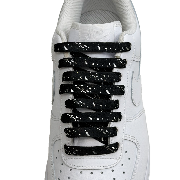 SneakerScience Splattered Flat Laces