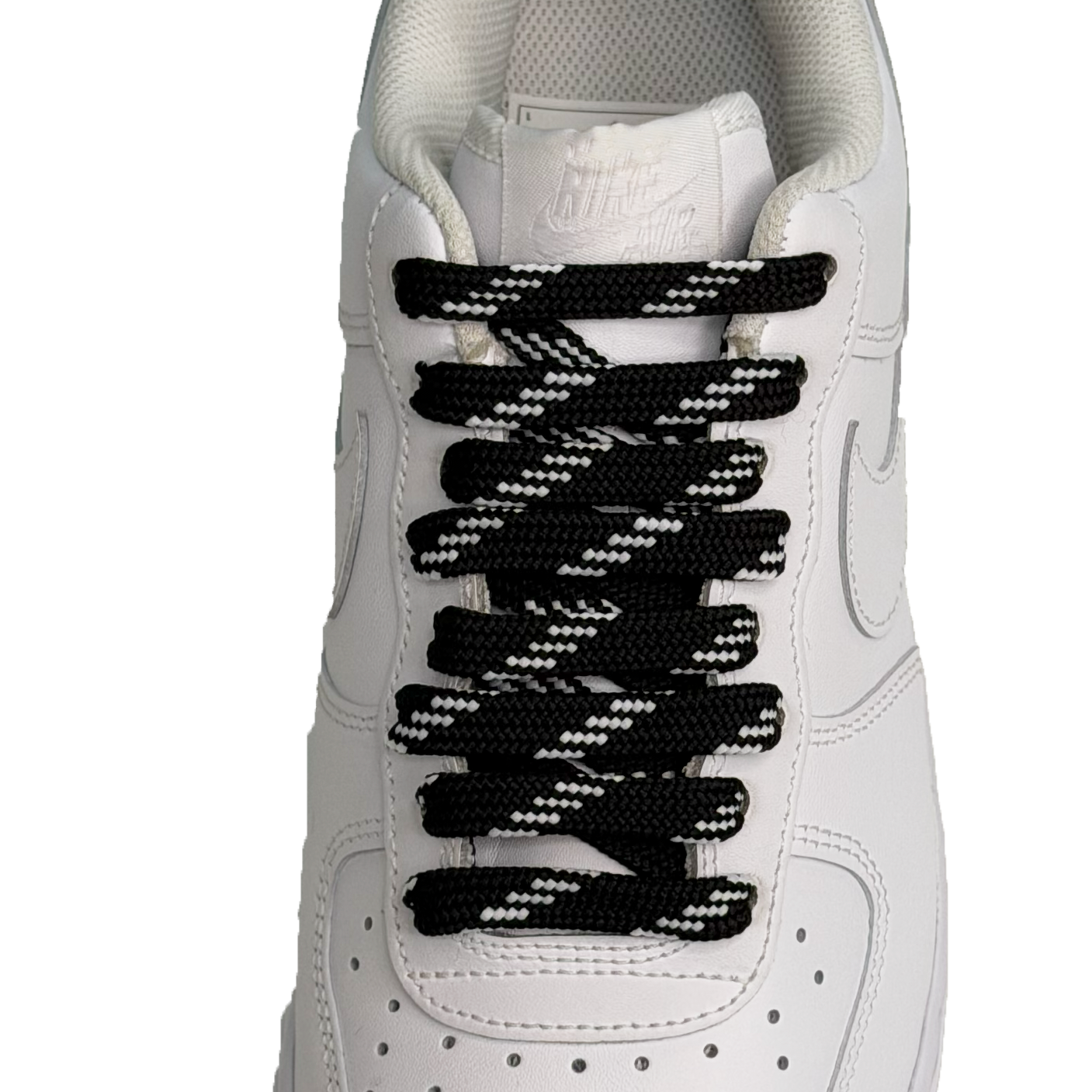 SneakerScience Dash Pattern Thick Flat Shoelaces