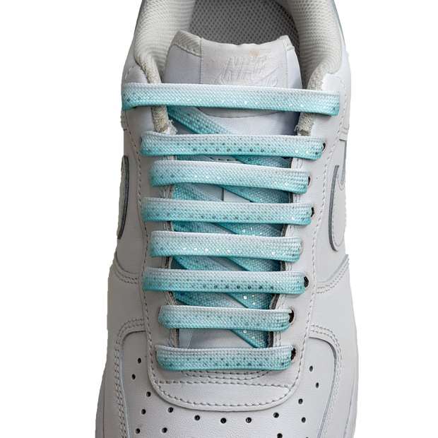 SneakerScience Sparkle Print Flat Laces