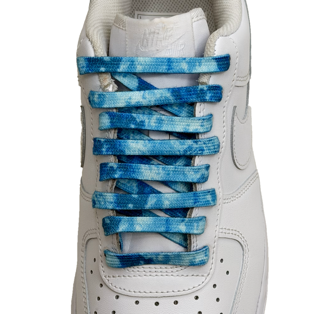 SneakerScience Tie Dye Flat Laces