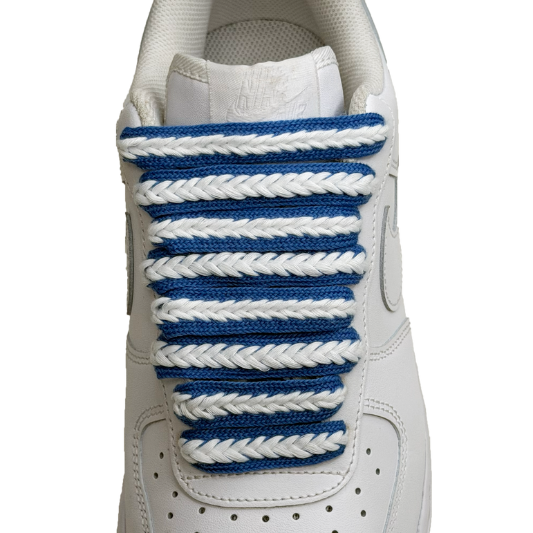 SneakerScience 15mm Wide Cotton Braid Shoelaces