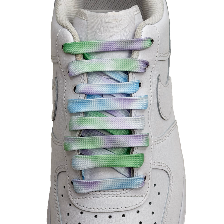 SneakerScience Tie Dye Flat Laces