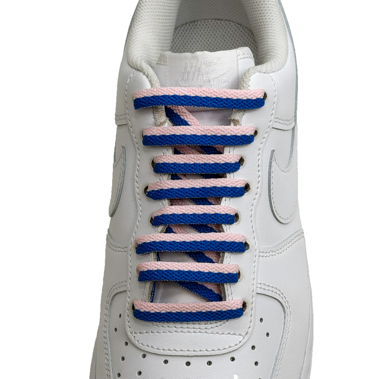 SneakerScience Splice Two Tone Flat Shoelaces