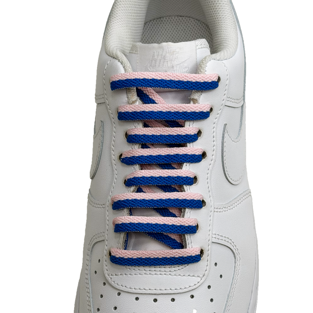 SneakerScience Splice Two Tone Flat Shoelaces