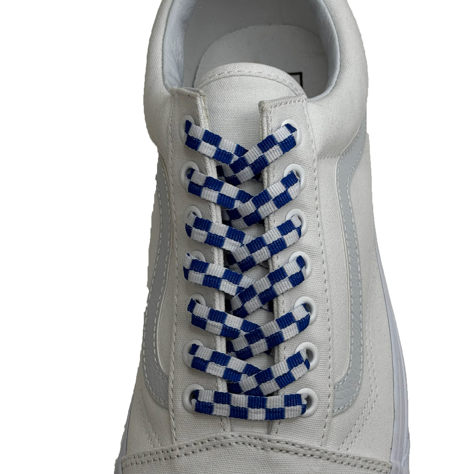 SneakerScience Checkered Flat Laces