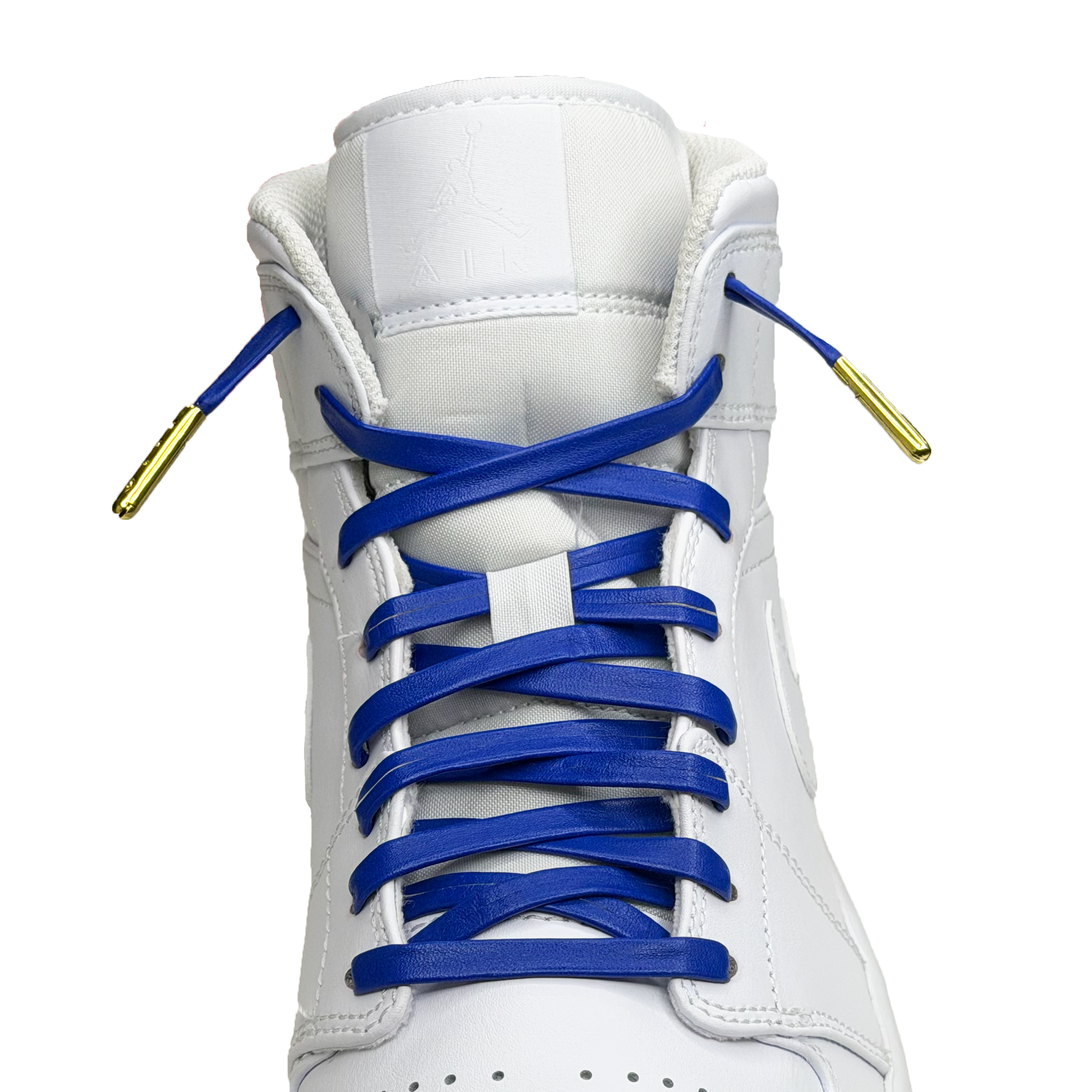 SneakerScience Leather Laces with Gold Tips