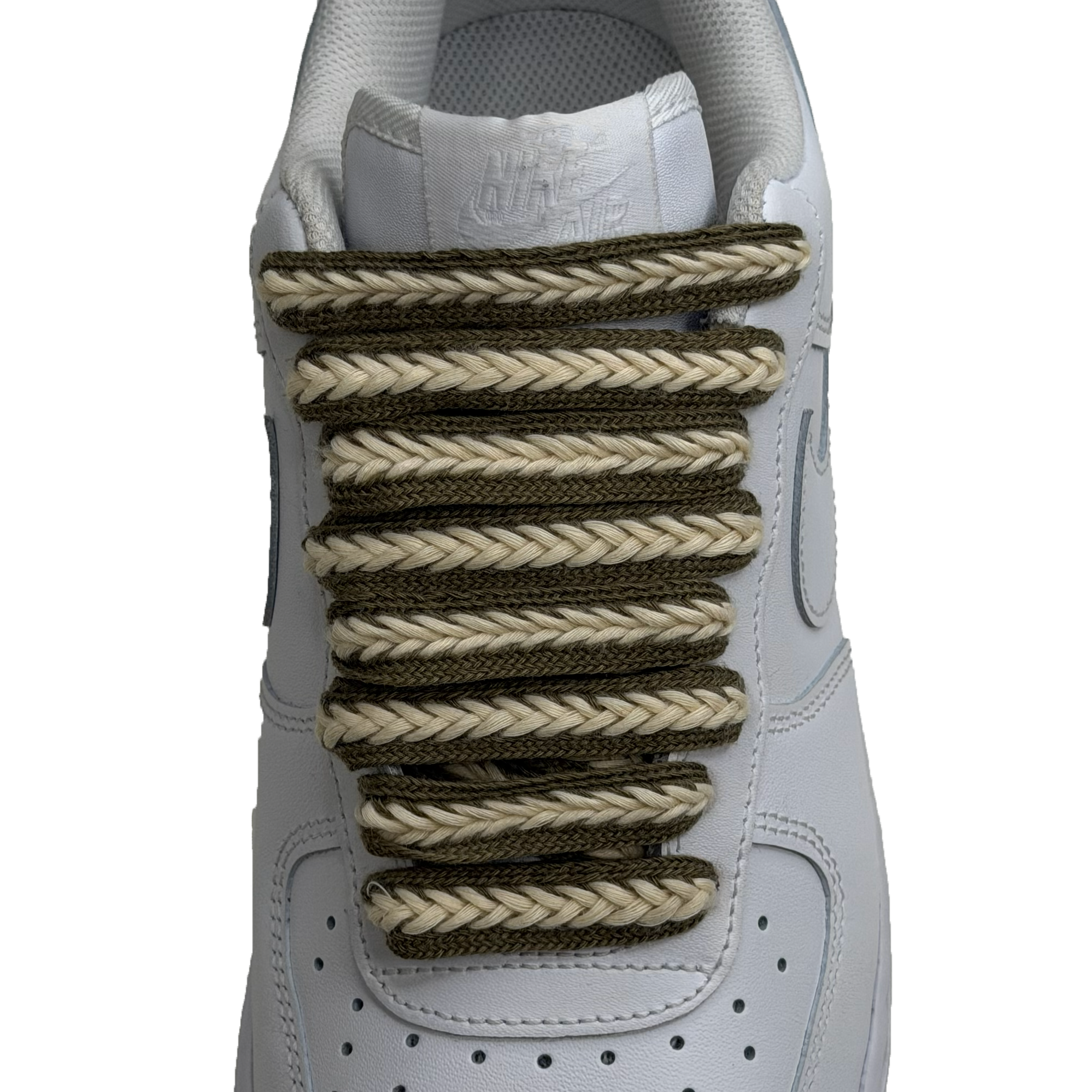 SneakerScience 15mm Wide Cotton Braid Shoelaces