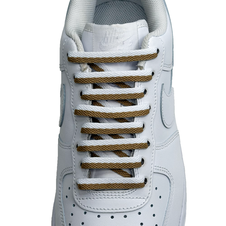 SneakerScience Splice Two Tone Flat Shoelaces