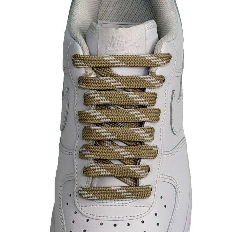 SneakerScience Dash Pattern Thick Flat Shoelaces